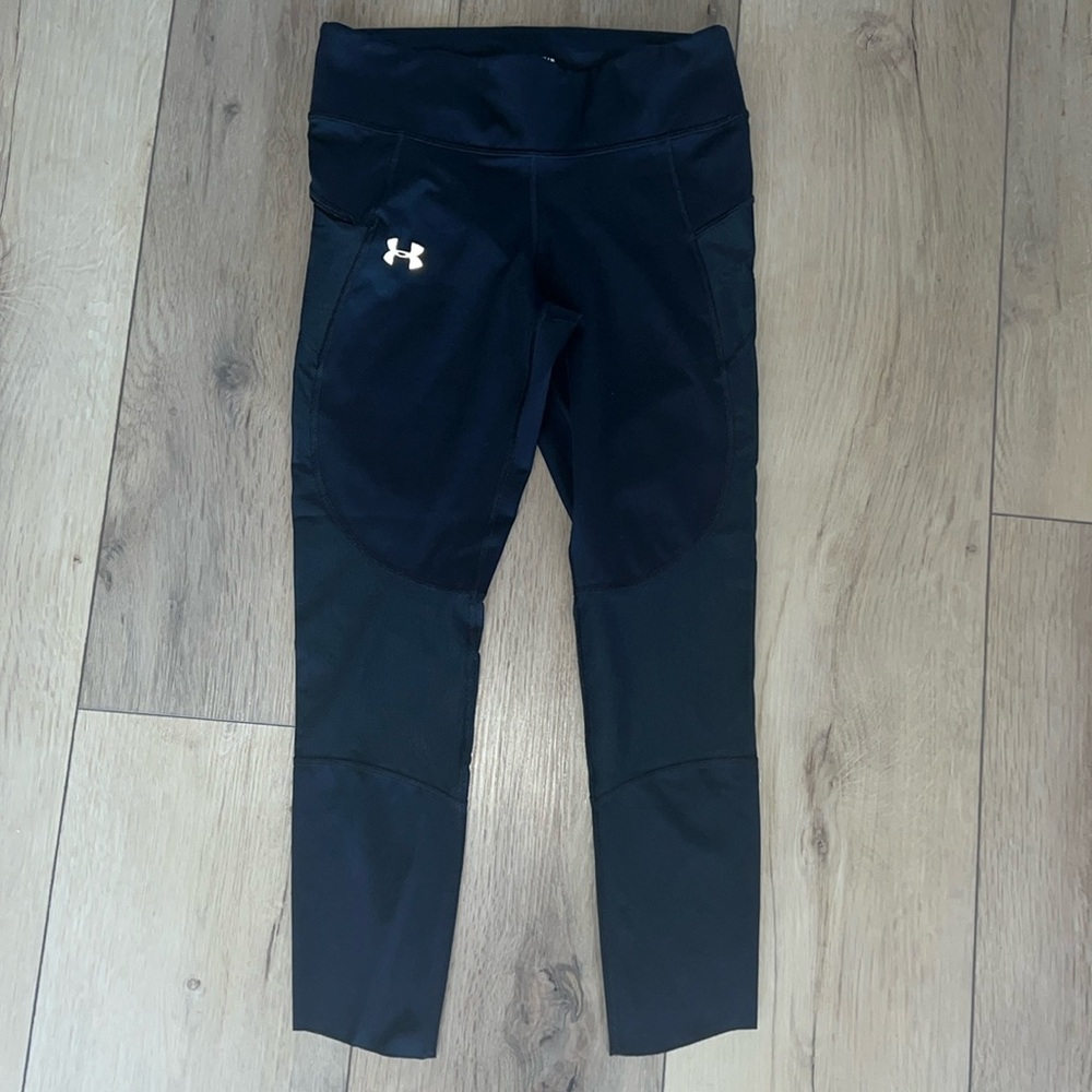 Under Armour compression leggings, heat gear.